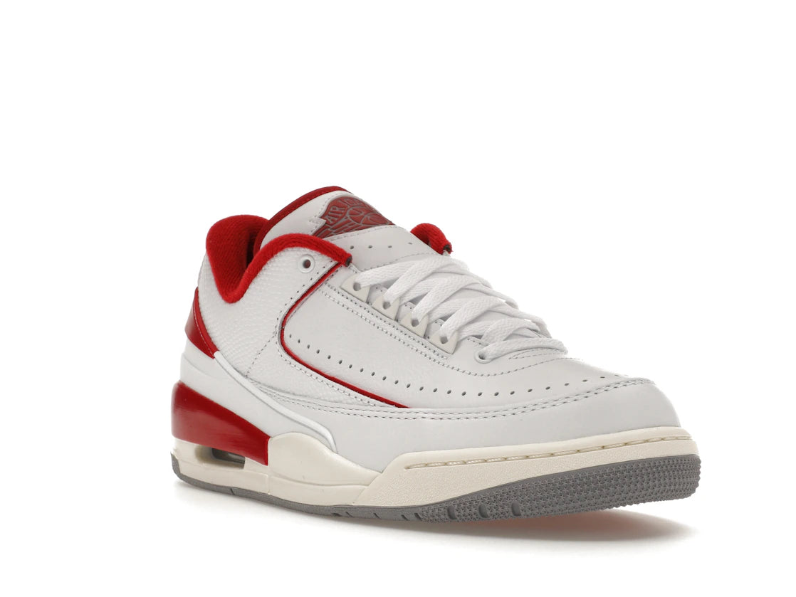 Jordan 2/3 White Varsity Red - vue secondaire A