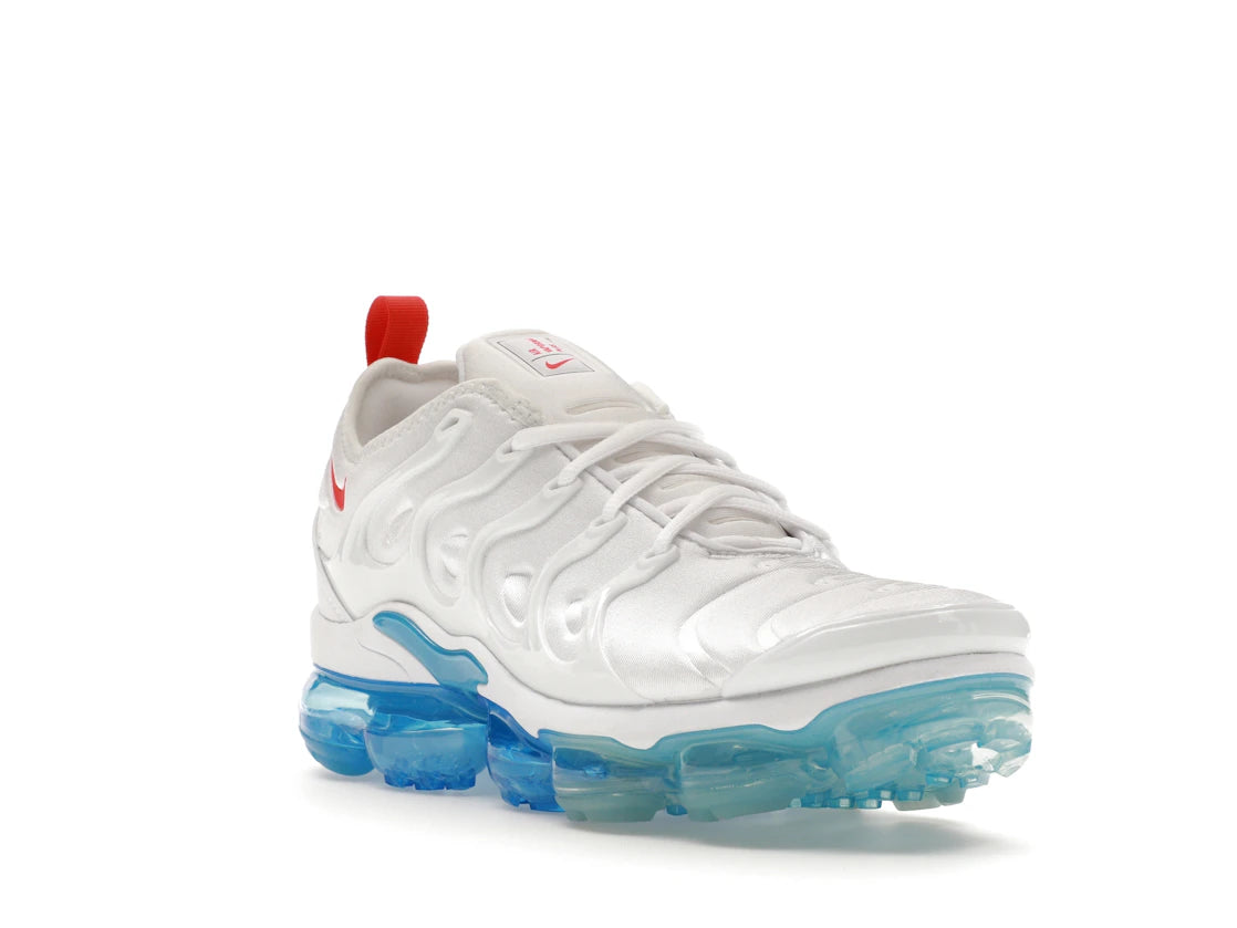Nike Air VaporMax Plus White Red Blue - vue secondaire A