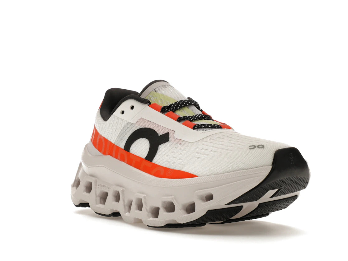 On Running Cloudmonster Undyed-White Flame (Women's) - vue secondaire A