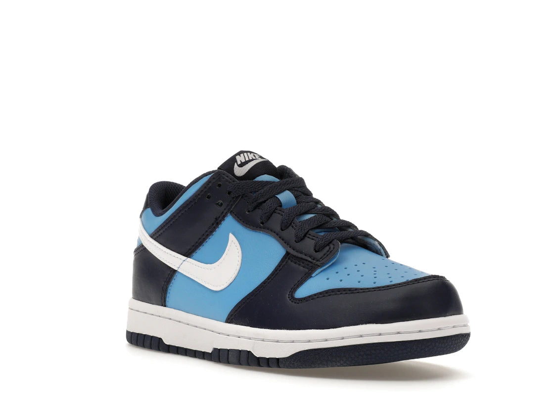 Nike Dunk Low University Blue White (GS) - vue secondaire A