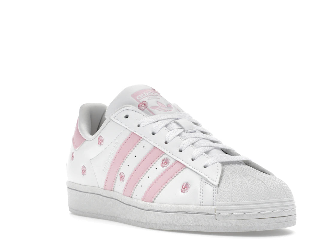 adidas Superstar Cloud White Clear Pink (GS) - vue secondaire A