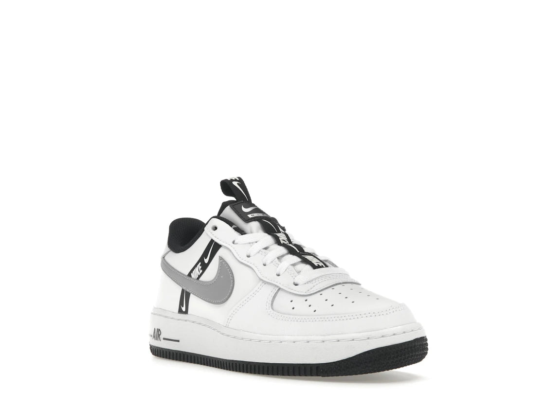 Nike Air Force 1 Low LV8 KSA White Reflect Silver (GS) - vue secondaire A