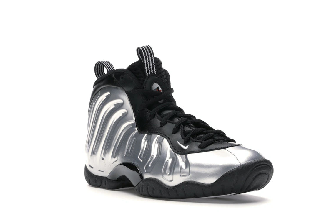 Nike Air Foamposite One Chrome Black (GS) - vue secondaire A