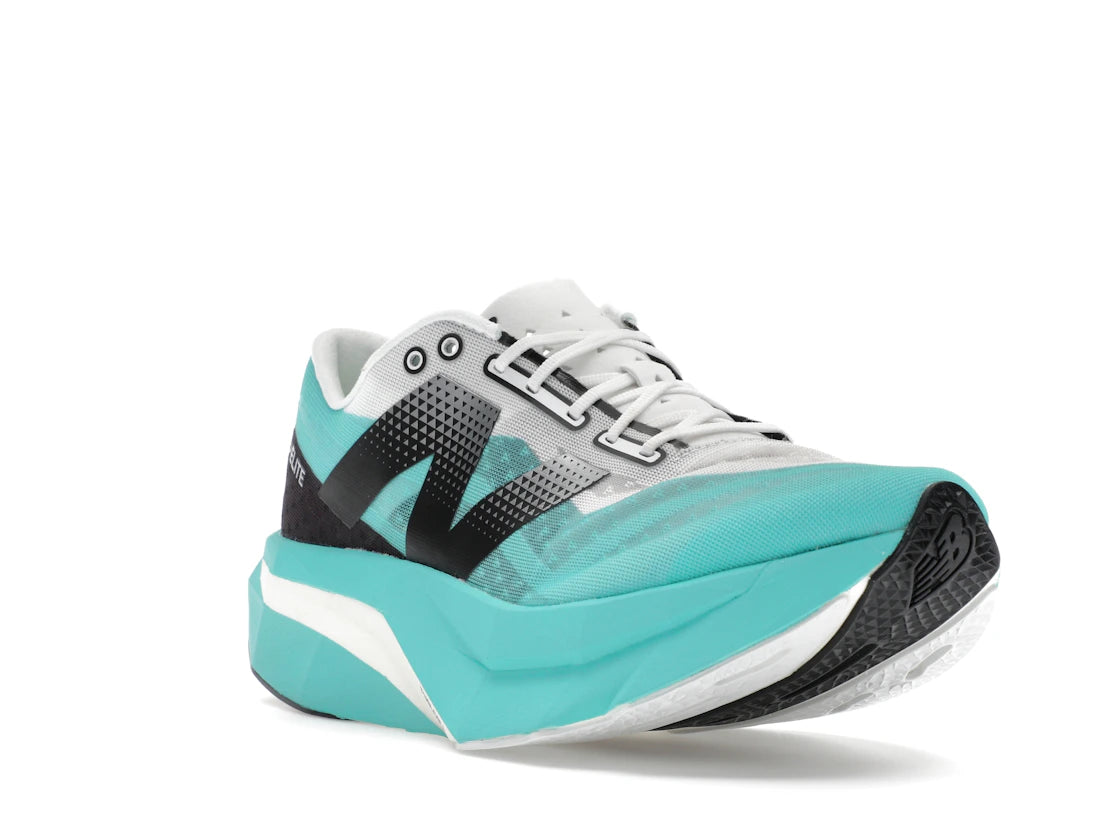 New Balance FuelCell SuperComp Elite v4 Cyber Jade - vue secondaire A