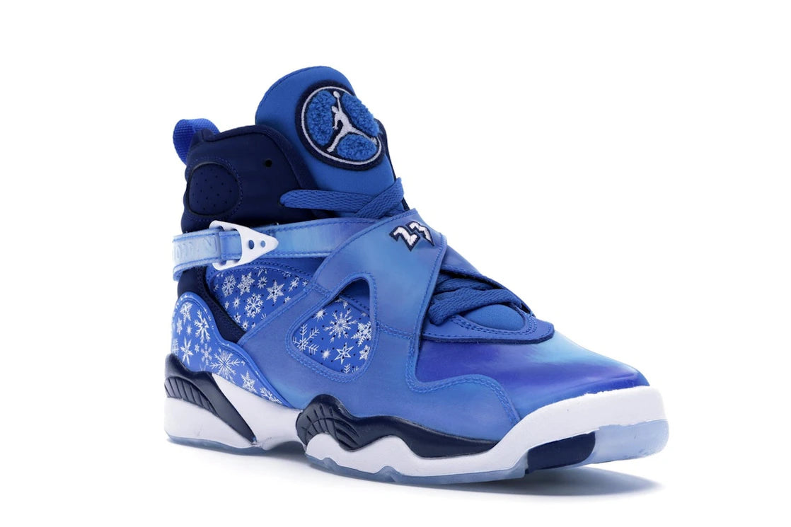 Jordan 8 Retro Snow Blizzard (GS) - vue secondaire A