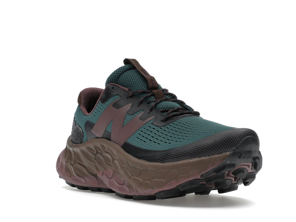 New Balance Fresh Foam X More Trail New Spruce Dark Mushroom - vue secondaire A