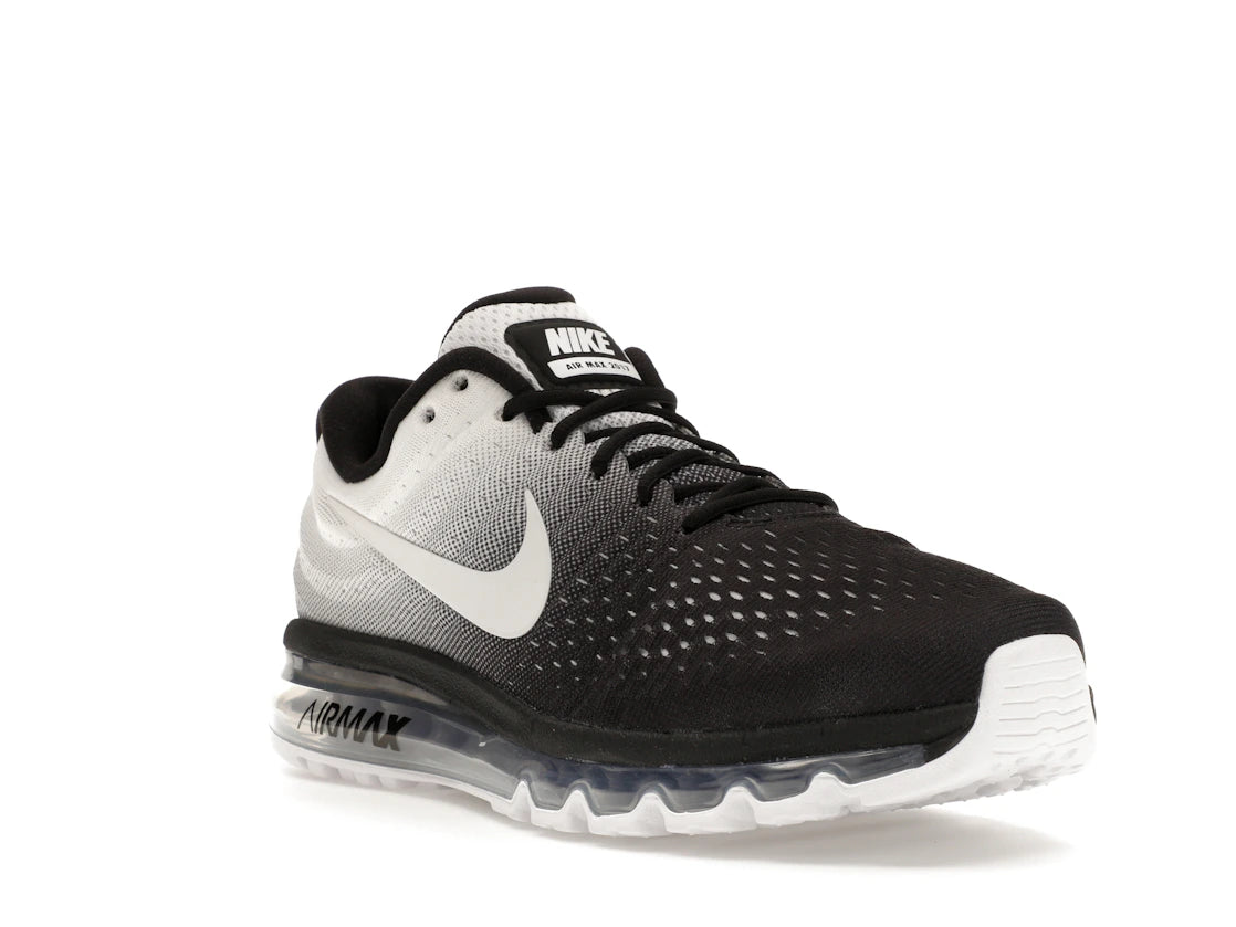 Nike Air Max 2017 Black White - vue secondaire A