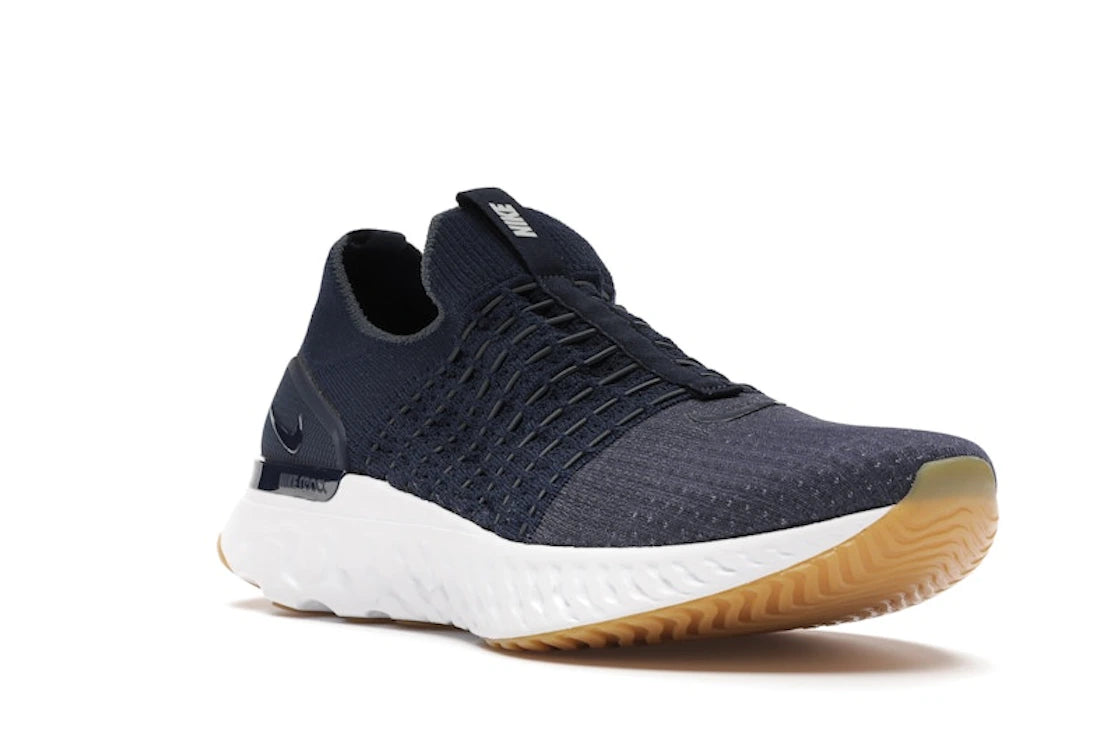 Nike React Phantom Run Flyknit 2 College Navy - vue secondaire A