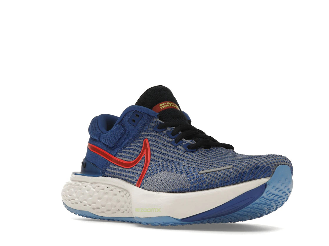 Nike ZoomX Invincible Run Flyknit 2 Game Royal Red Clay - vue secondaire A