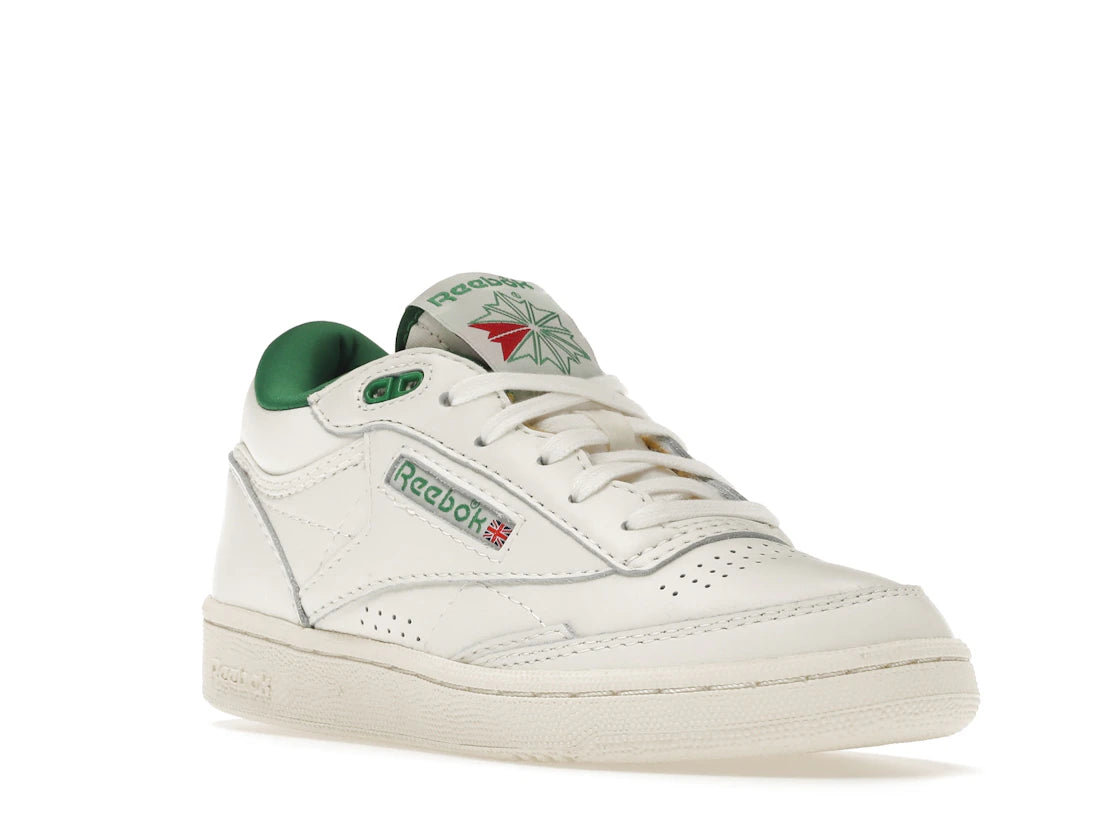 Reebok Club C Mid II Chalk Classic Green - vue secondaire A