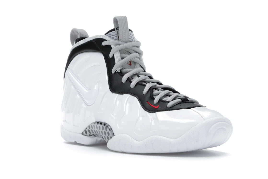 Nike Air Foamposite Pro White Black University Red (GS) - vue secondaire A