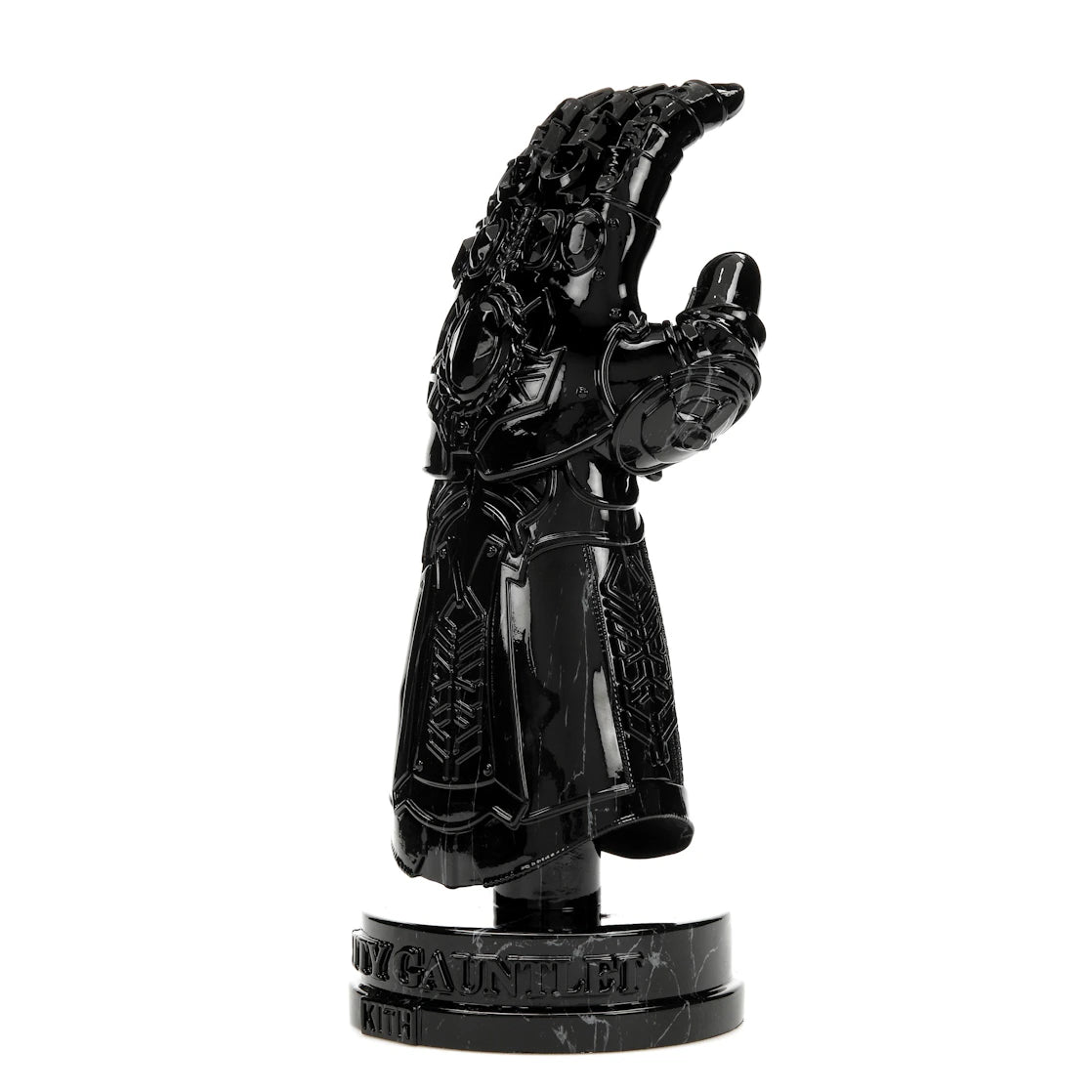 Kith x Marvel Infinity Gauntlet Paperweight (Black Stones) Black - vue secondaire A