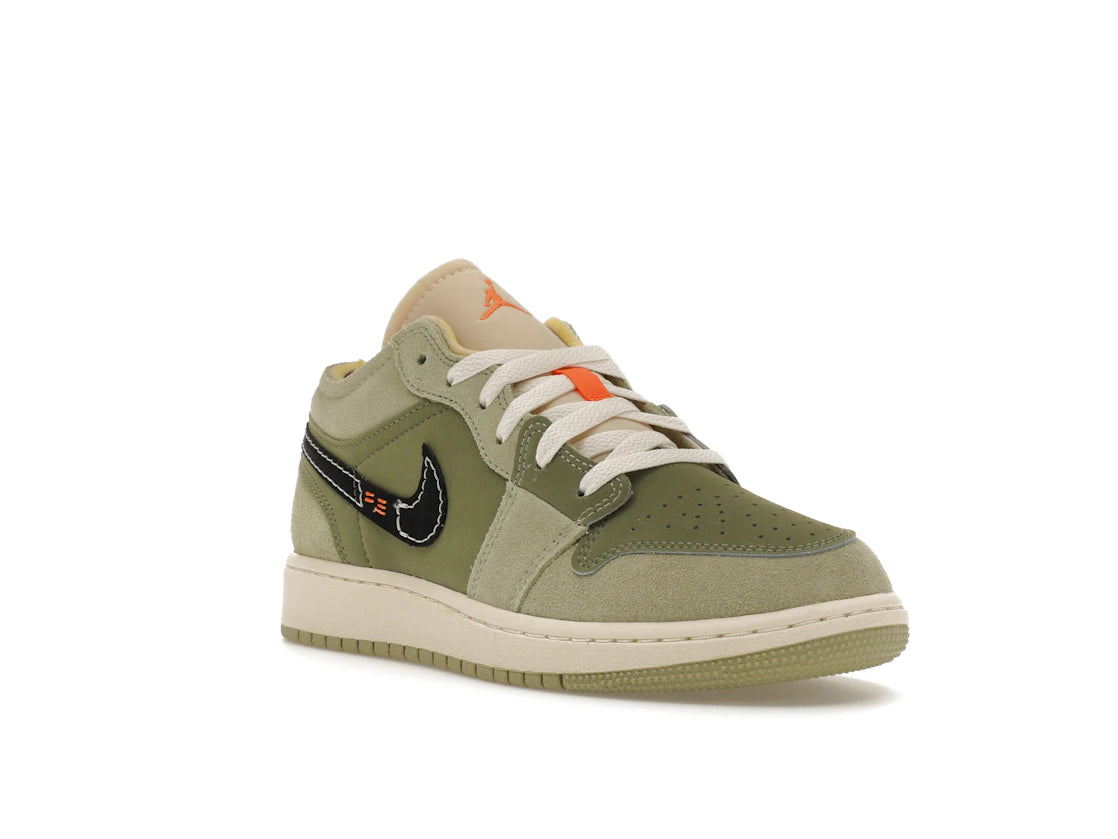Jordan 1 Low SE Sky J Light Olive (GS) - vue secondaire A