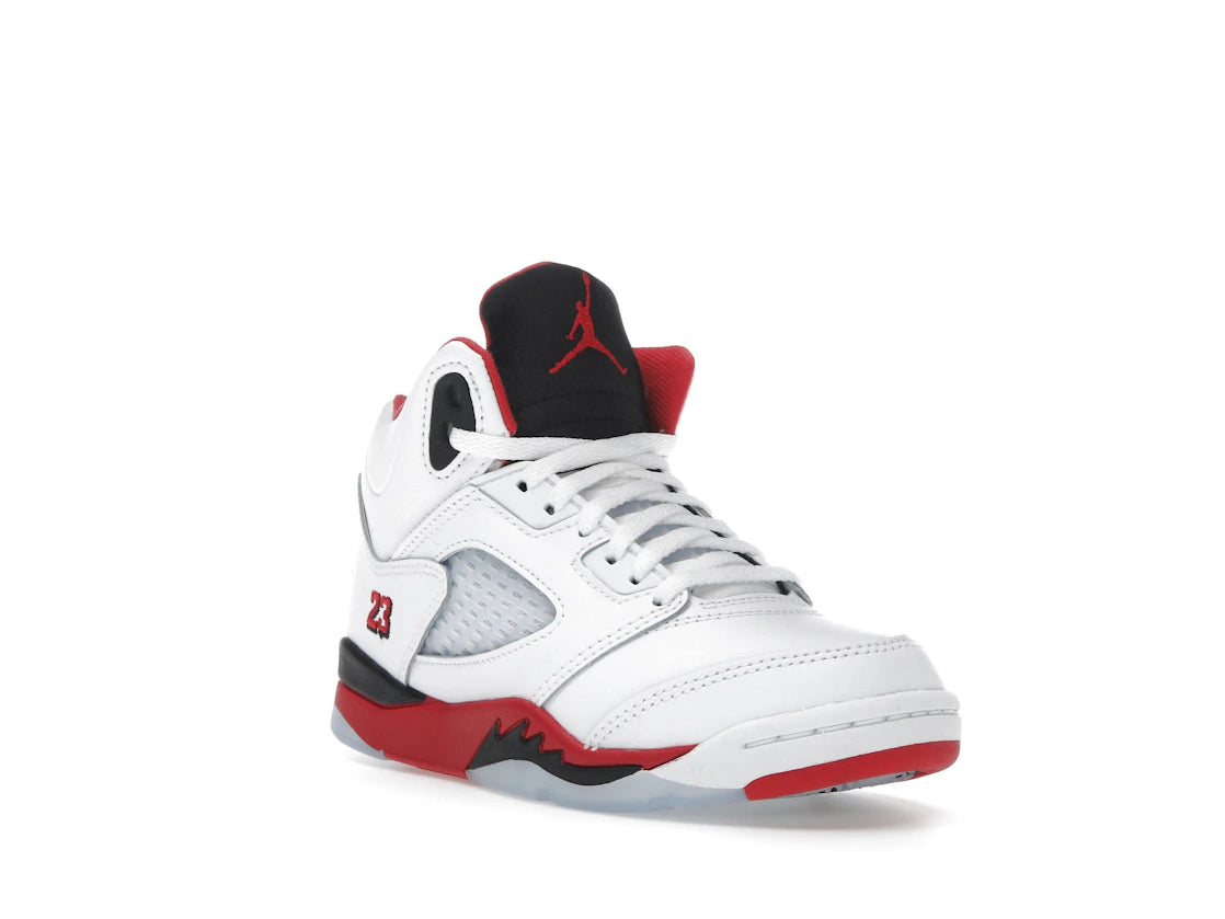 Jordan 5 Retro Fire Red Black Tongue (2025) (PS) - vue secondaire A