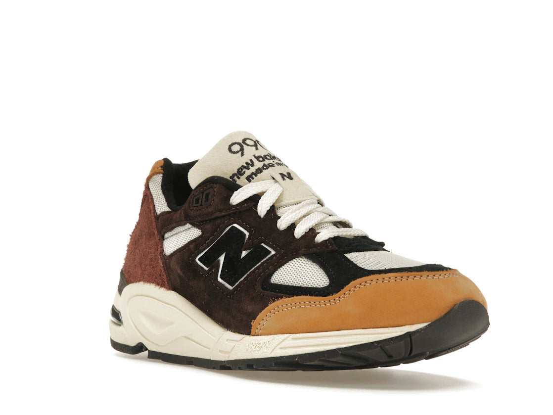 New Balance 990v2 MiUSA Season 2 Brown - vue secondaire A