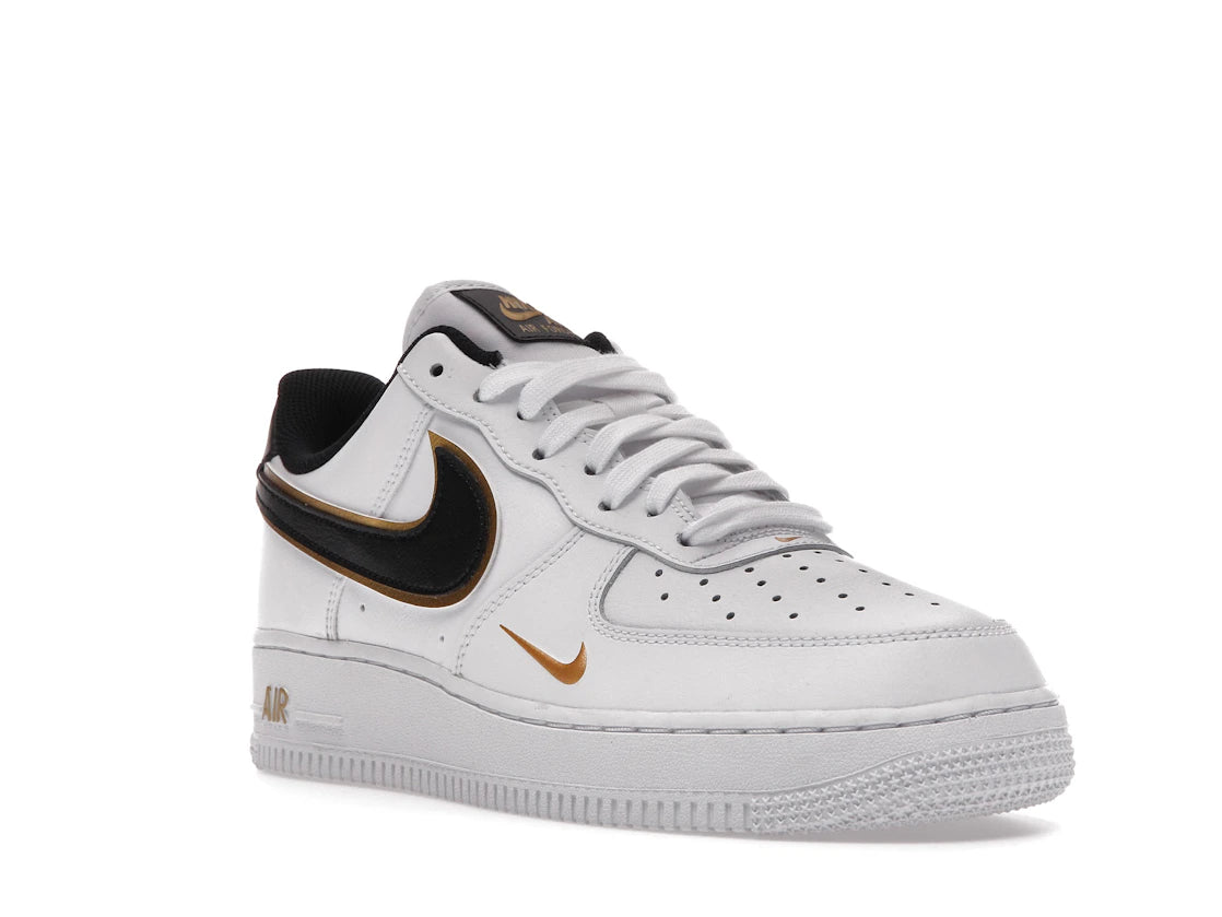 Nike Air Force 1 Low '07 LV8 Double Swoosh White Metallic Gold - vue secondaire A