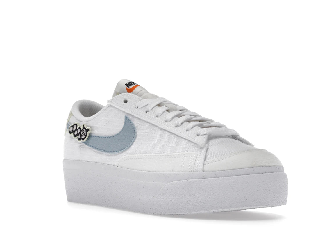 Nike Blazer Low Platform Next Nature Boarder Blue (Women's) - vue secondaire A