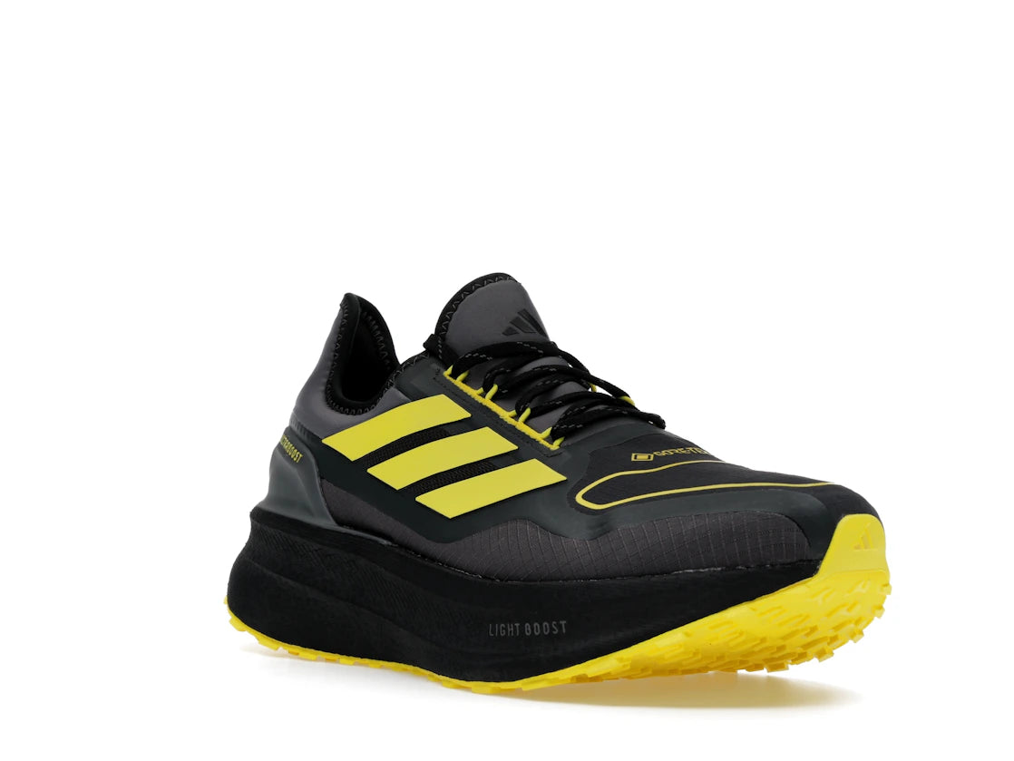 adidas Ultra Boost 5 Gore-Tex Carbon Black Grey Yellow - vue secondaire A