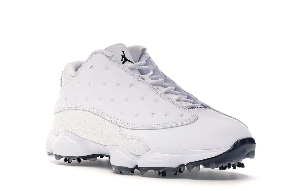 Jordan 13 Retro Golf Cleat White Black - vue secondaire A