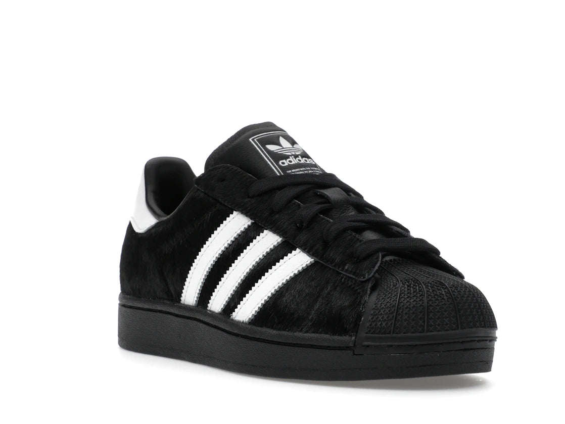 adidas Superstar II Black Ponyhair (Women's) - vue secondaire A