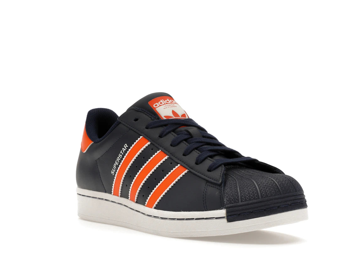 adidas Superstar Night Indigo Orange Cloud White - vue secondaire A