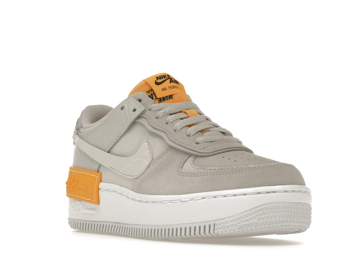Nike Air Force 1 Low Shadow Vast Grey Laser Orange (Women's) - vue secondaire A