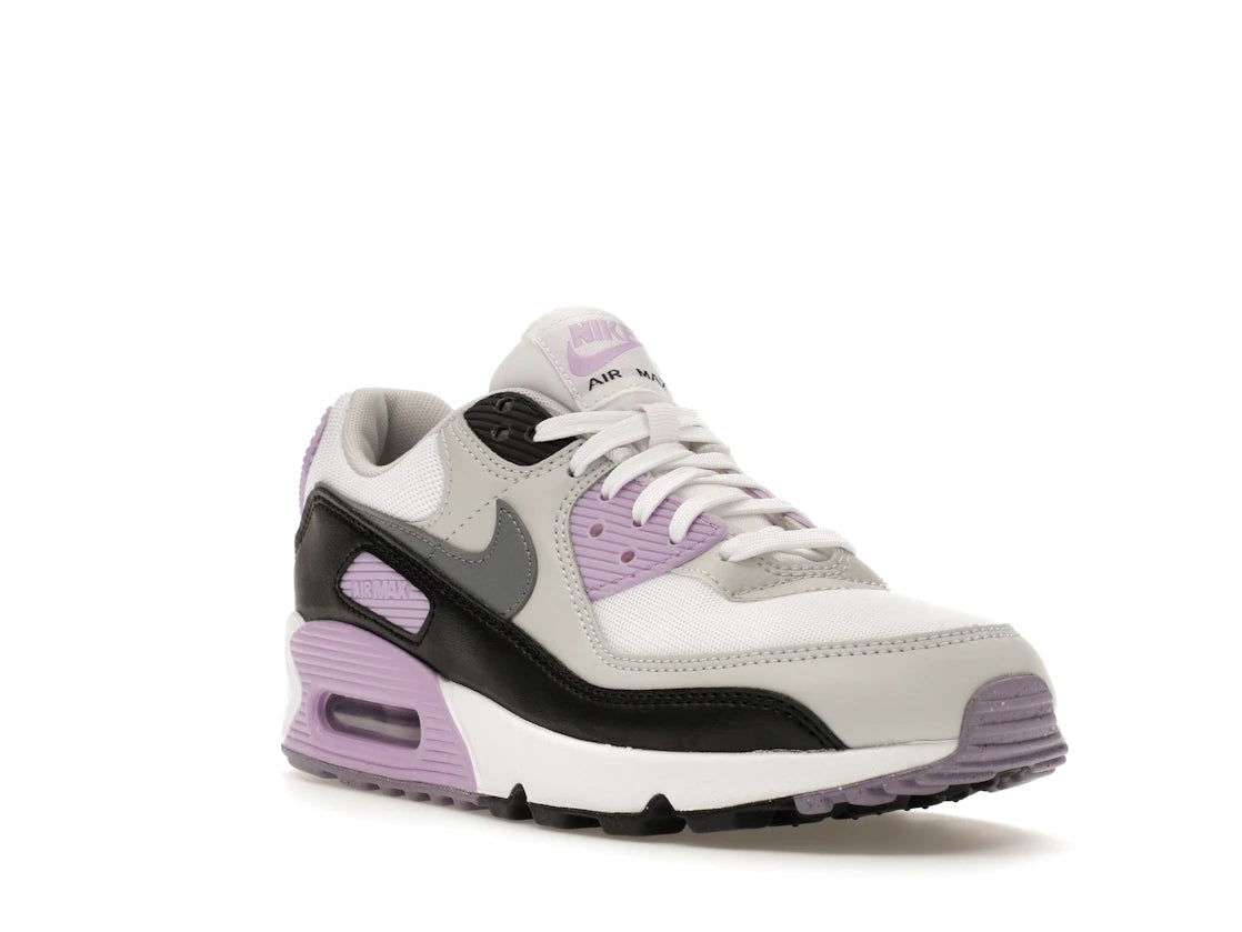 Nike Air Max 90 White Lilac (Women's) - vue secondaire A