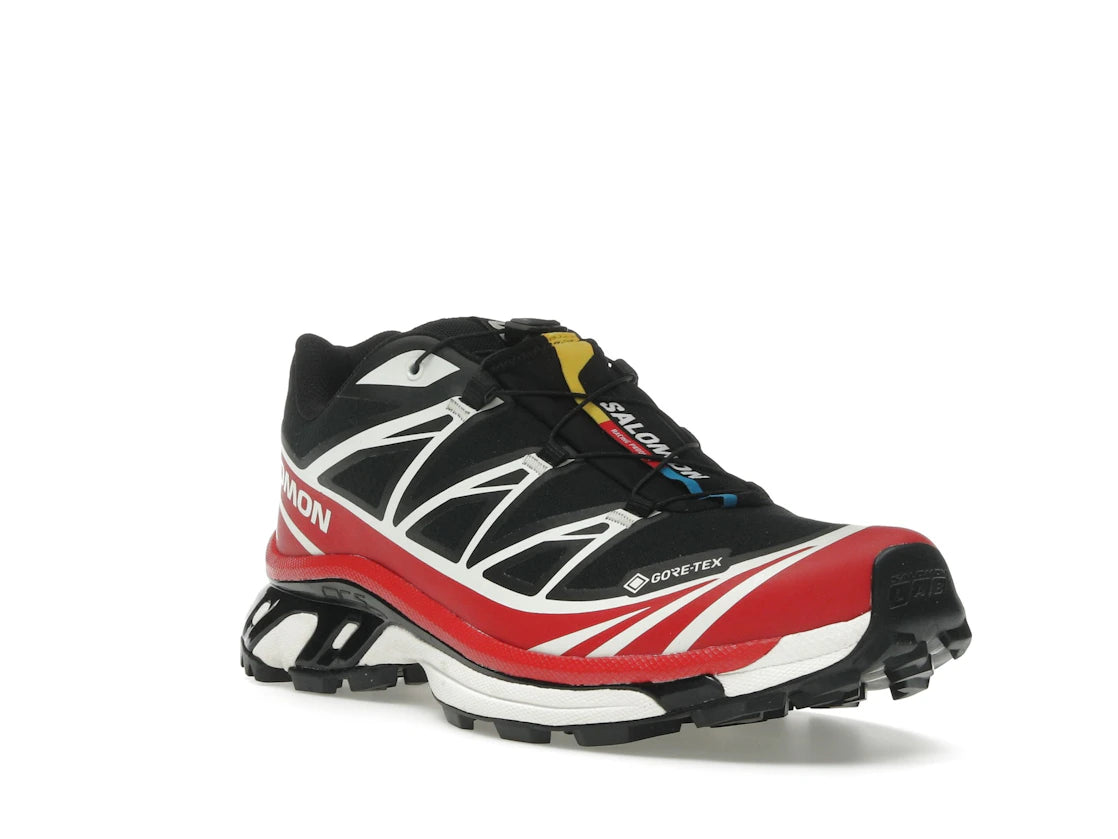 Salomon XT-6 Gore-Tex Black Flame Scarlet - vue secondaire A