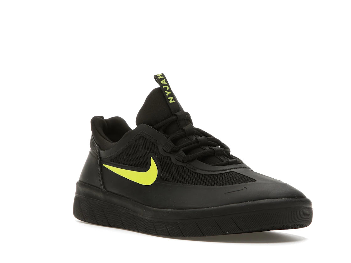 Nike SB Nyjah Free 2 Black Cyber - vue secondaire A
