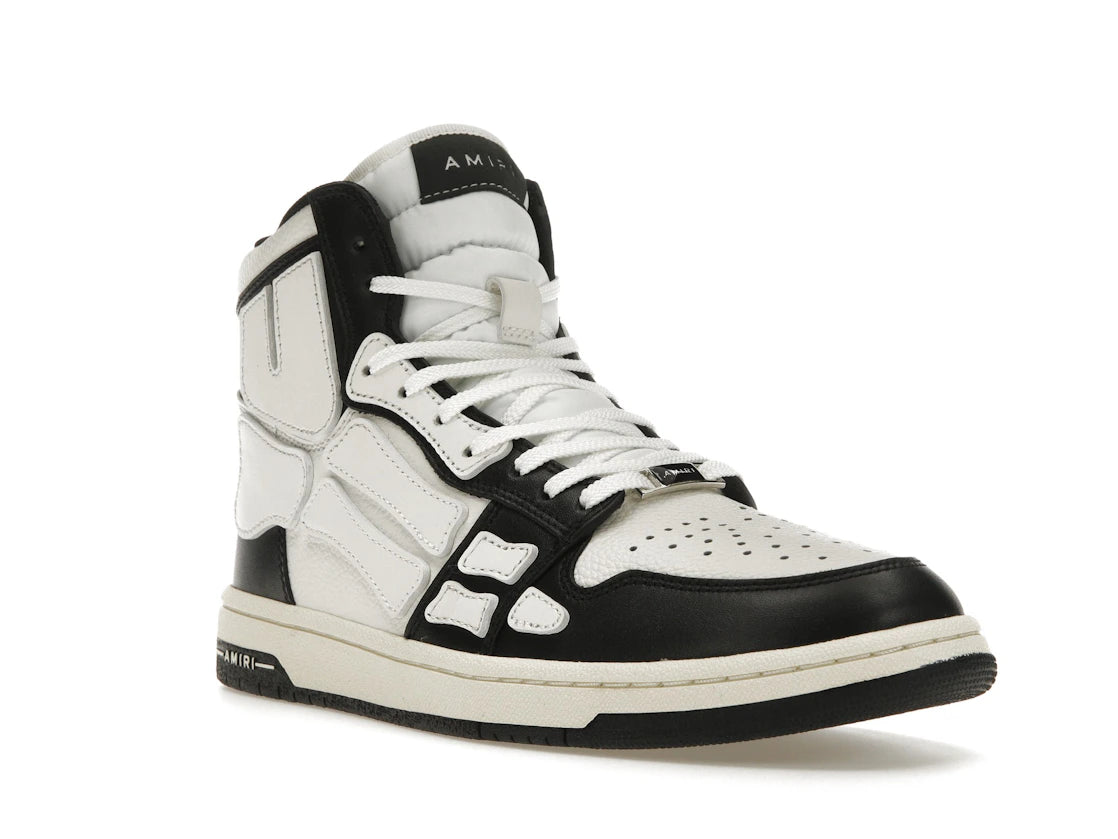 AMIRI Skel High Tops Black White - vue secondaire A