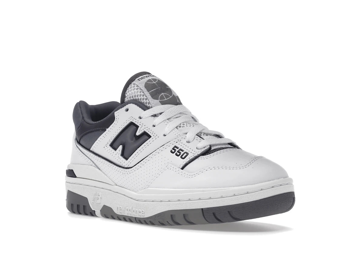 New Balance 550 White Grey Dark Grey - vue secondaire A
