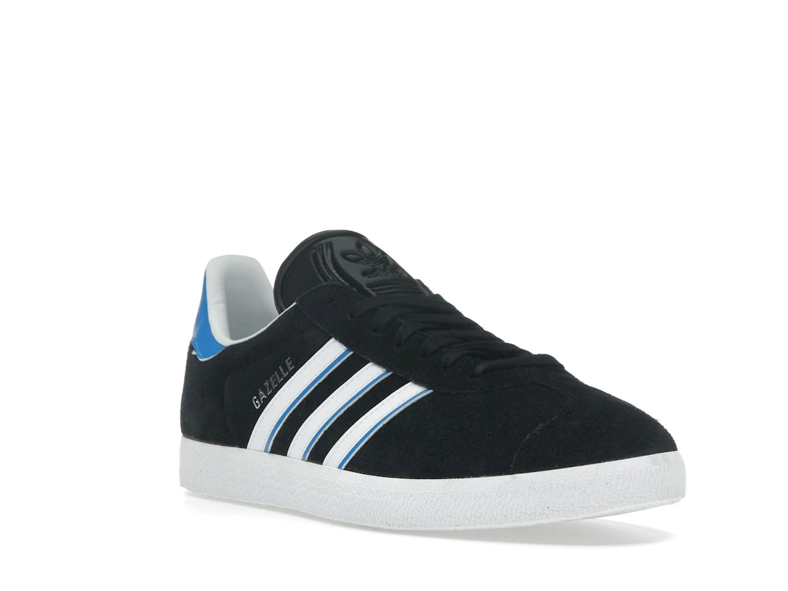 adidas Gazelle Core Black Bright Blue - vue secondaire A