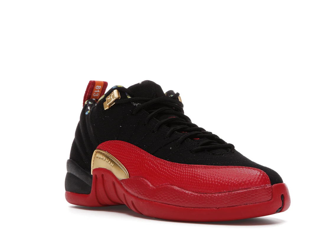 Jordan 12 Retro Low Super Bowl (GS) - vue secondaire A