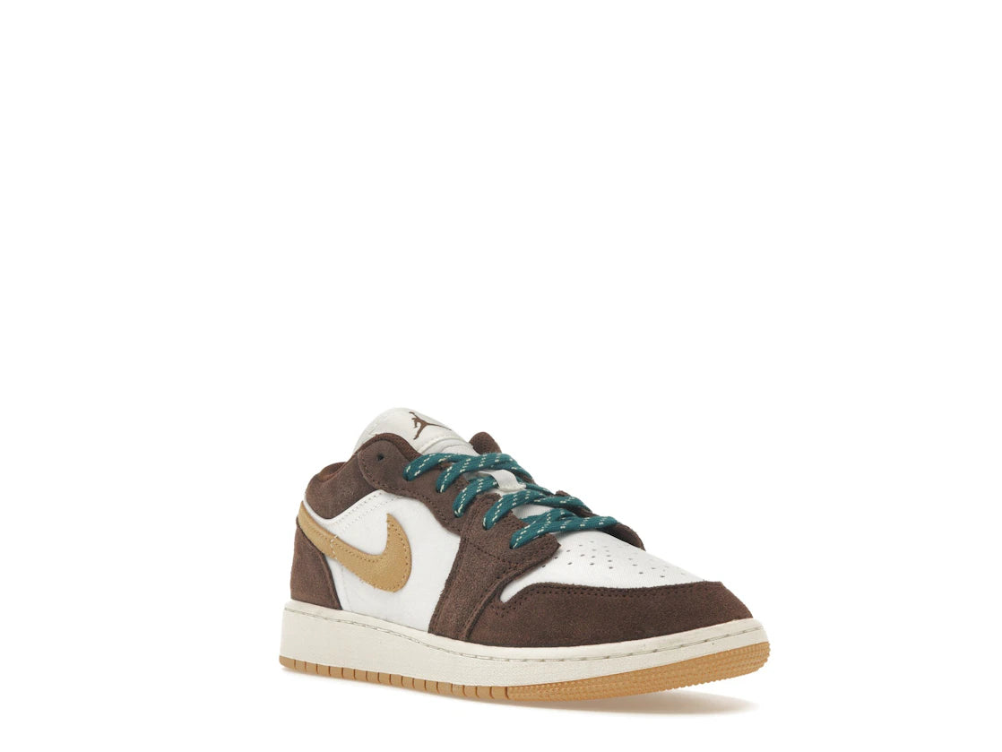 Jordan 1 Low SE Cacao Wow (GS) - vue secondaire A