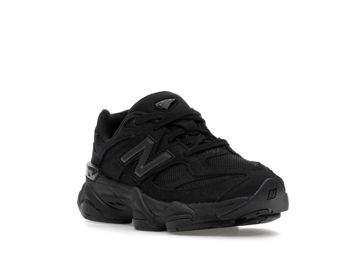 New Balance 9060 Schwarz (PS) - vue secondaire A