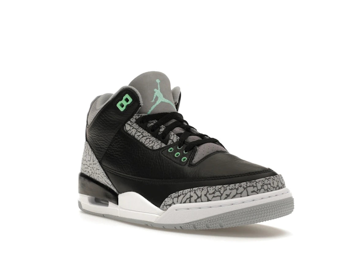 Jordan 3 Retro Green Glow - vue secondaire A