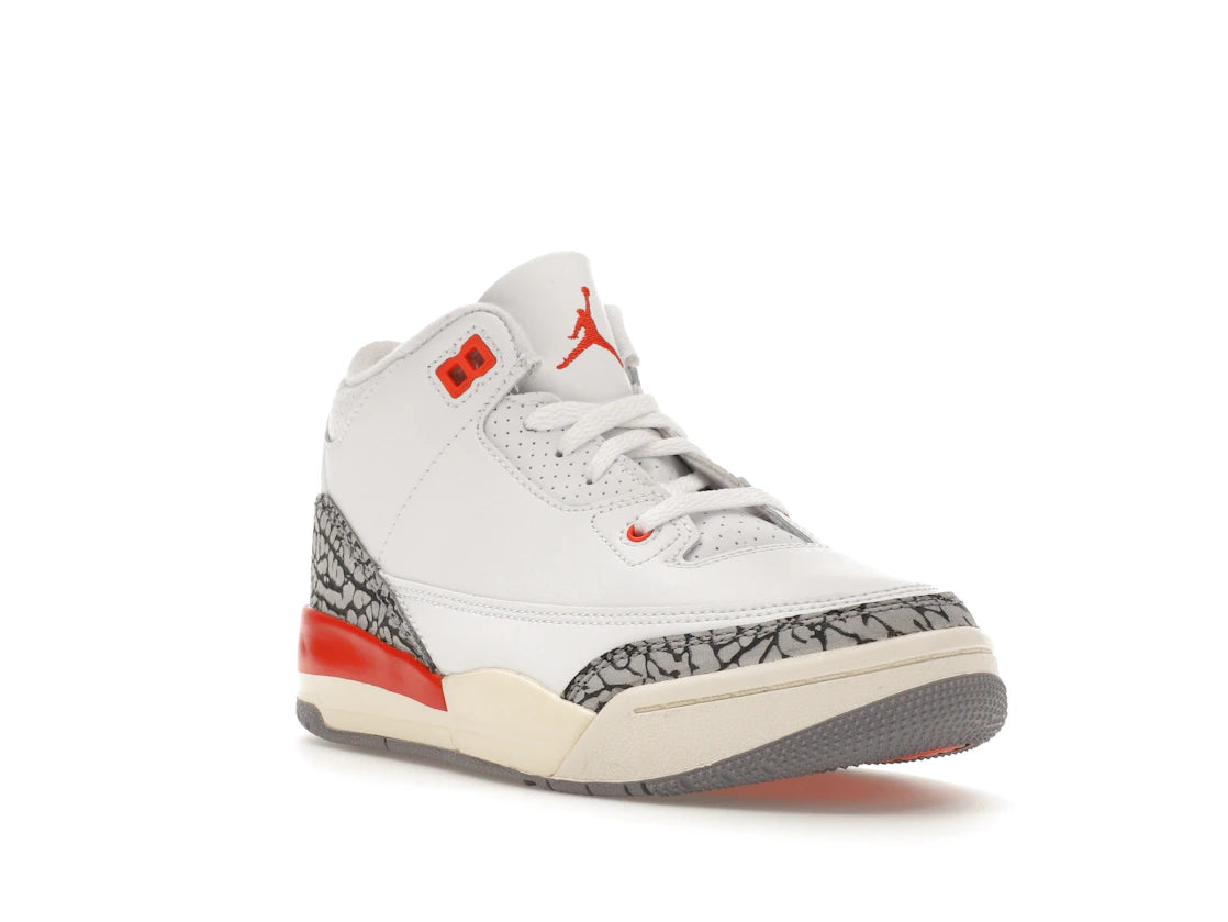 Jordan 3 Retro Georgia Peach (PS) - vue secondaire A