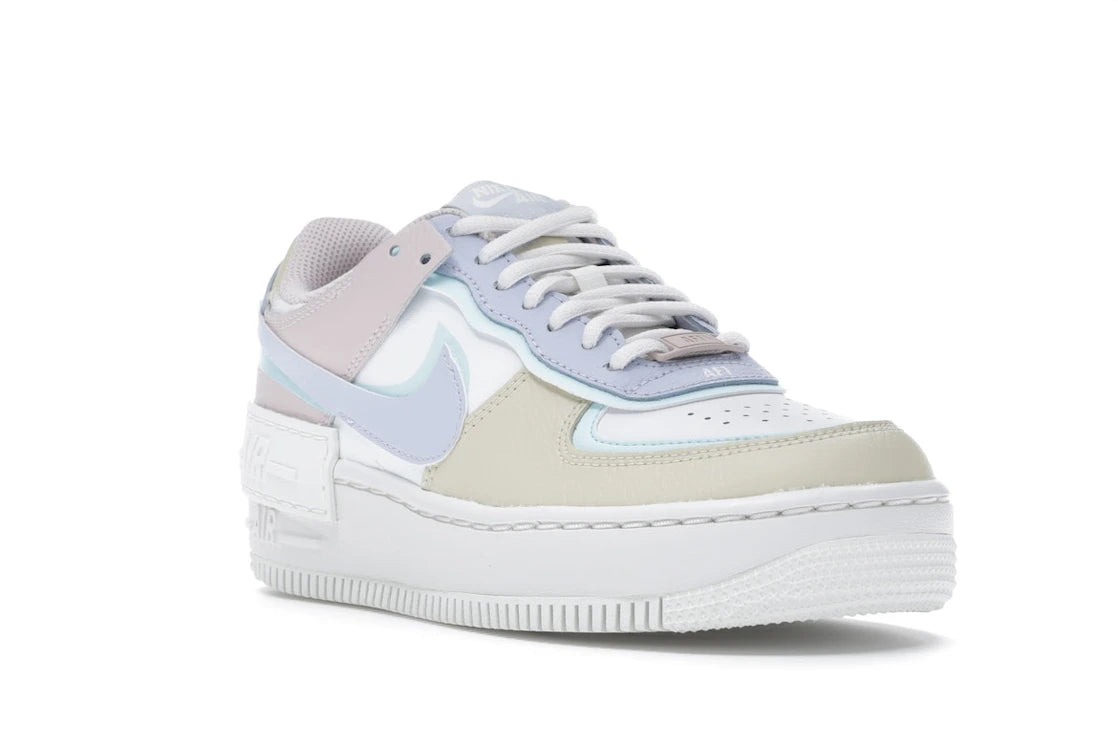 Nike Air Force 1 Low Shadow White Glacier Blue Ghost (Women's) - vue secondaire A