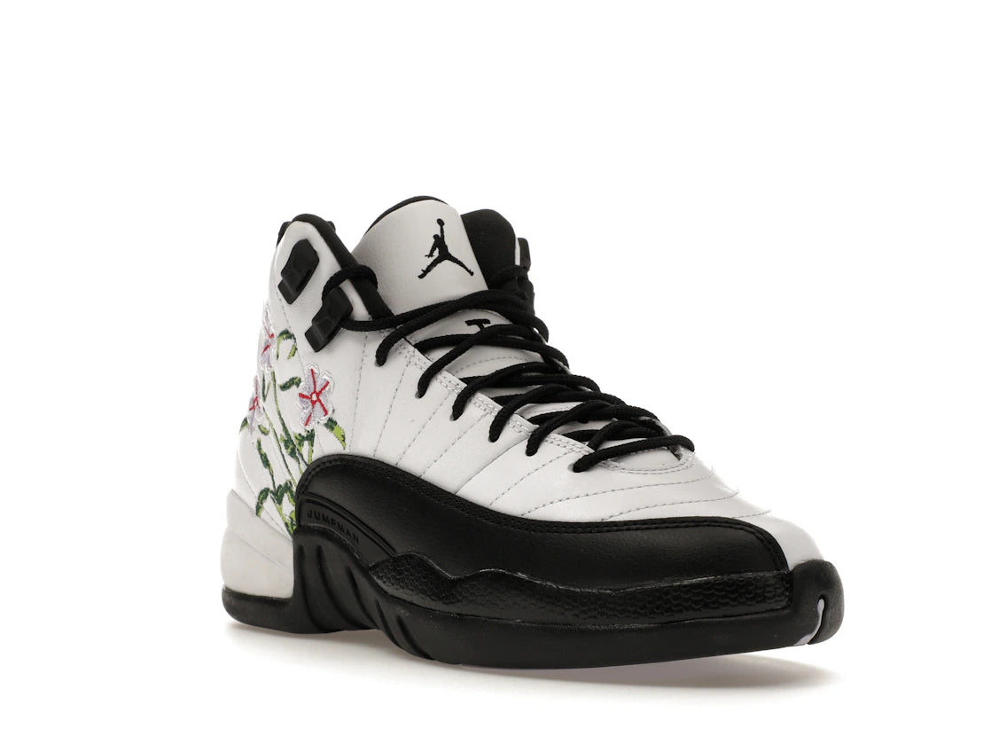 Jordan 12 Retro Floral (GS) - vue secondaire A