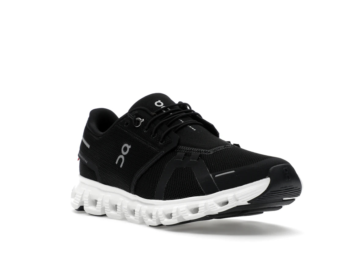 On Running Cloud 6 Black White (Women's) - vue secondaire A