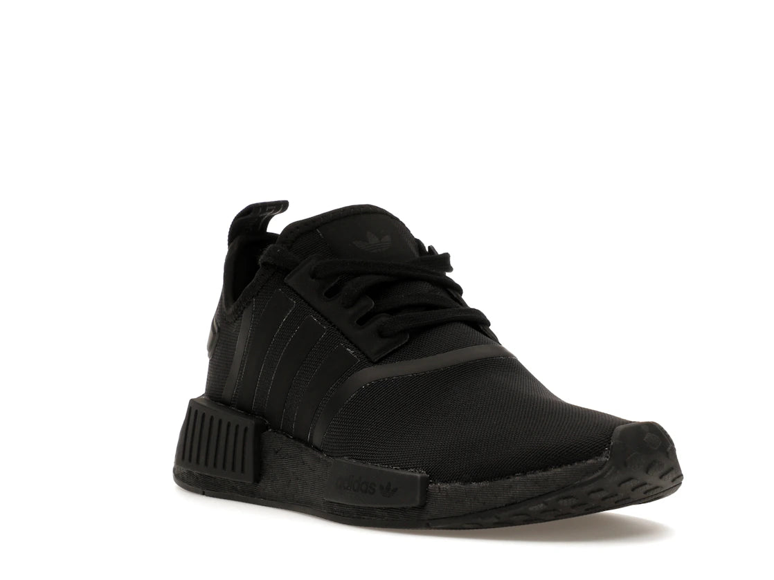 adidas NMD R1 Triple Black (GS) - vue secondaire A