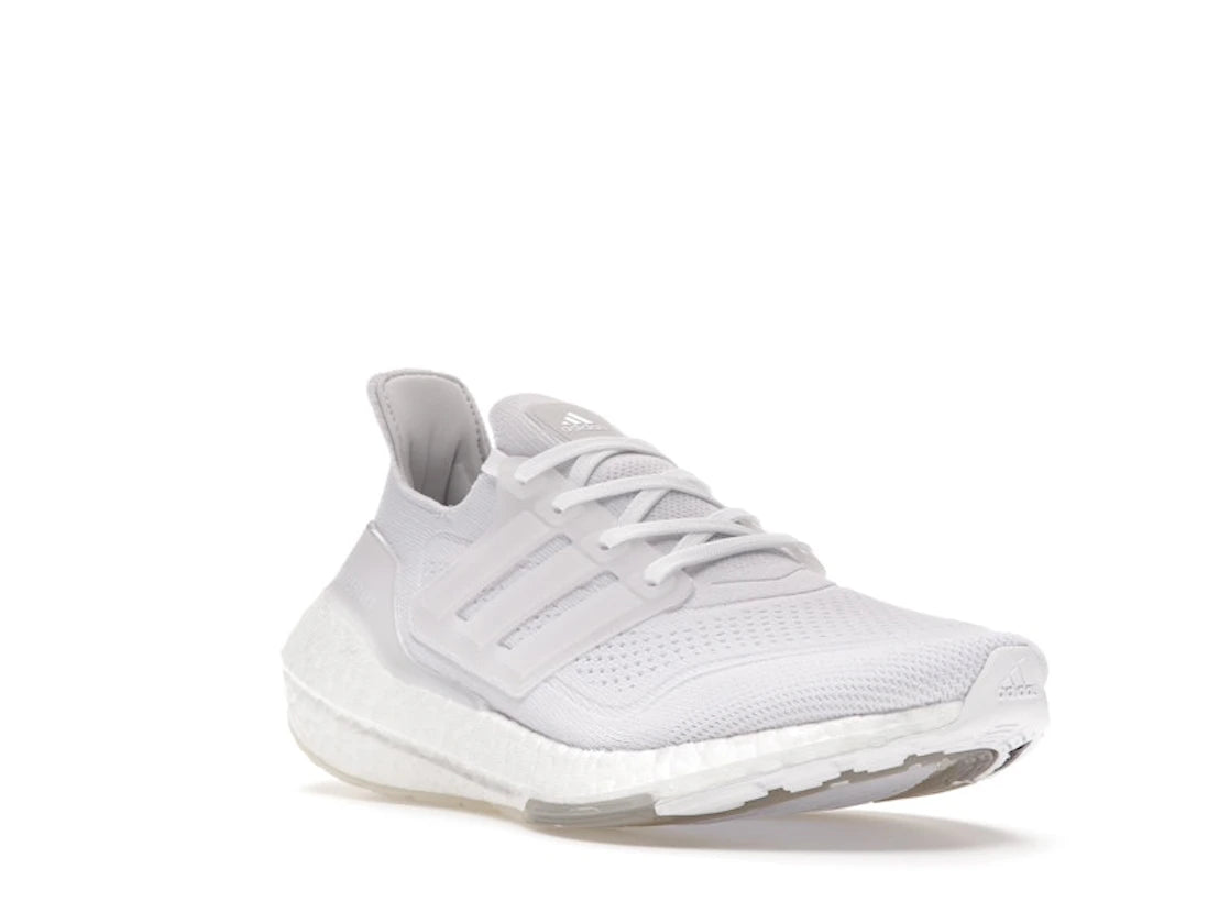 adidas Ultra Boost 21 Triple White (Women's) - vue secondaire A