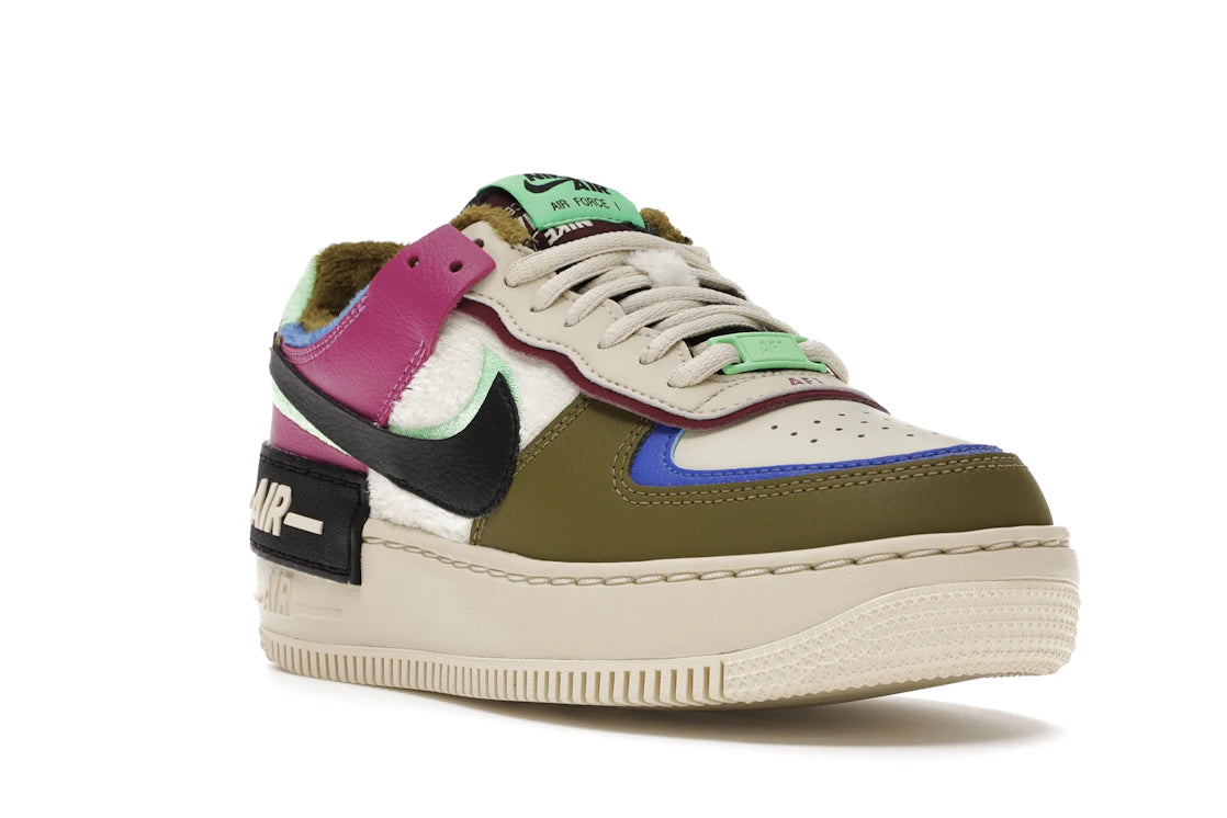 Nike Air Force 1 Low Shadow Cactus Flower Olive Flak (Women's) - vue secondaire A