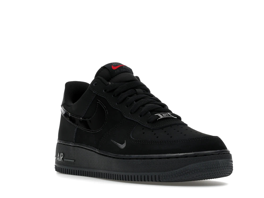 Nike Air Force 1 Low '07 LV8 Black Patent Swoosh - vue secondaire A