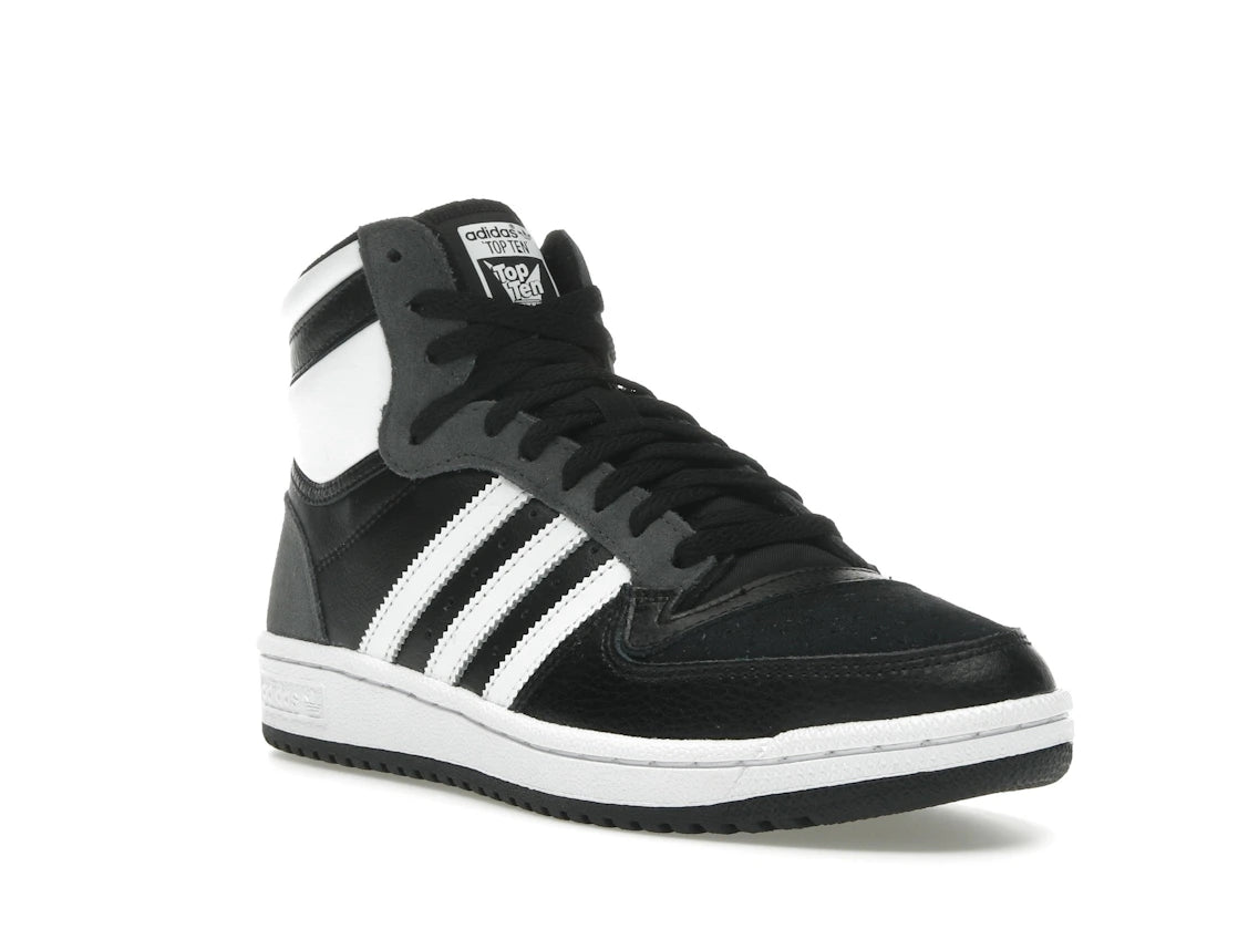 adidas Top Ten Hi Black White Grey - vue secondaire A