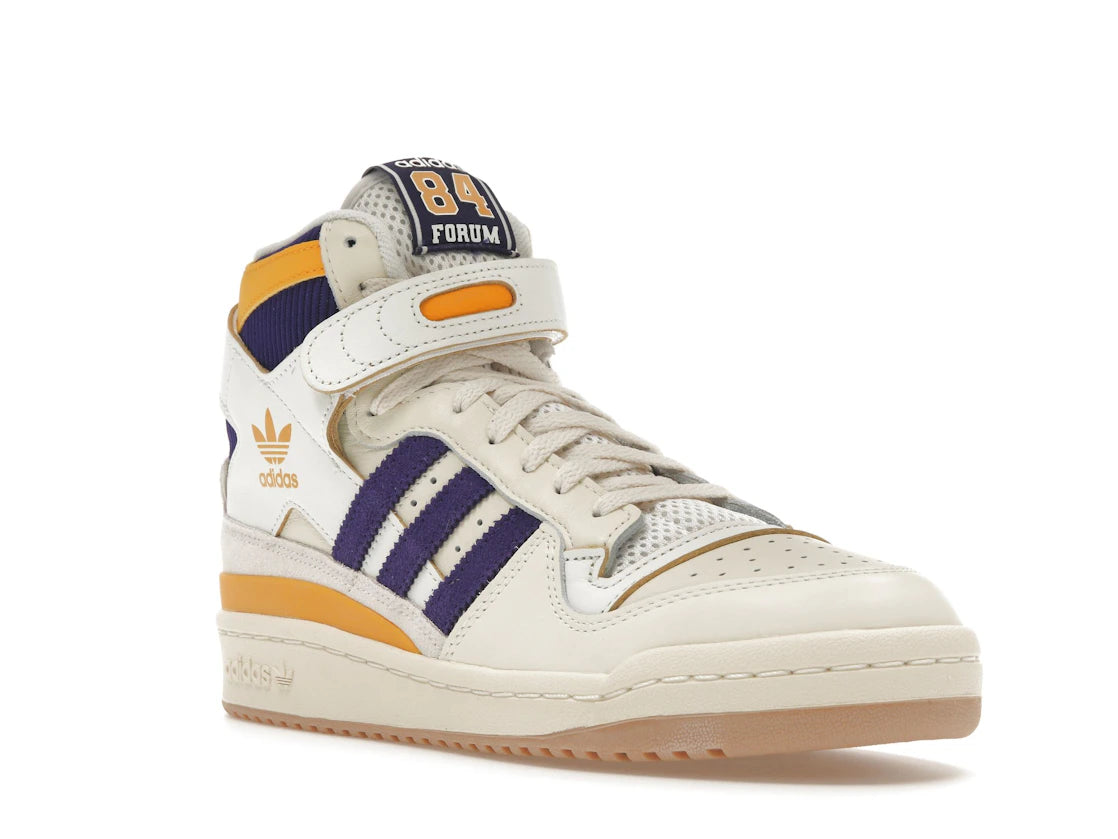 adidas Forum 84 High Collegiate Purple Collegiate Gold - vue secondaire A