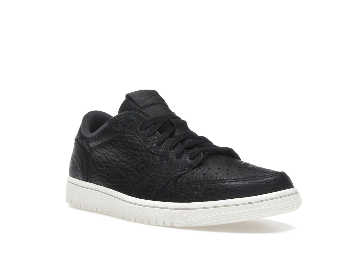 Jordan 1 Retro Low Swooshless Black (2025) - vue secondaire A