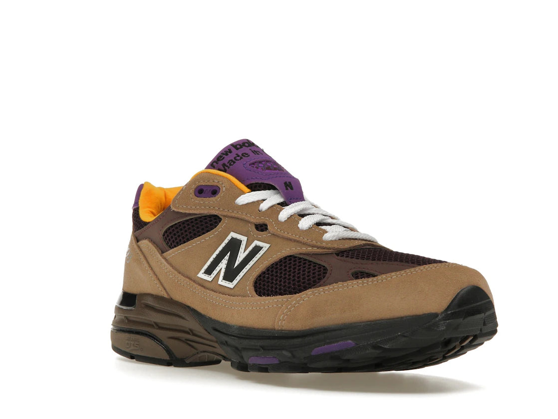New Balance 993 MiUSA Mushroom Midnight Violet - vue secondaire A