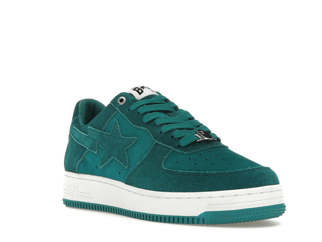 A Bathing Ape Bape Sta Suede Green (2022) - vue secondaire A