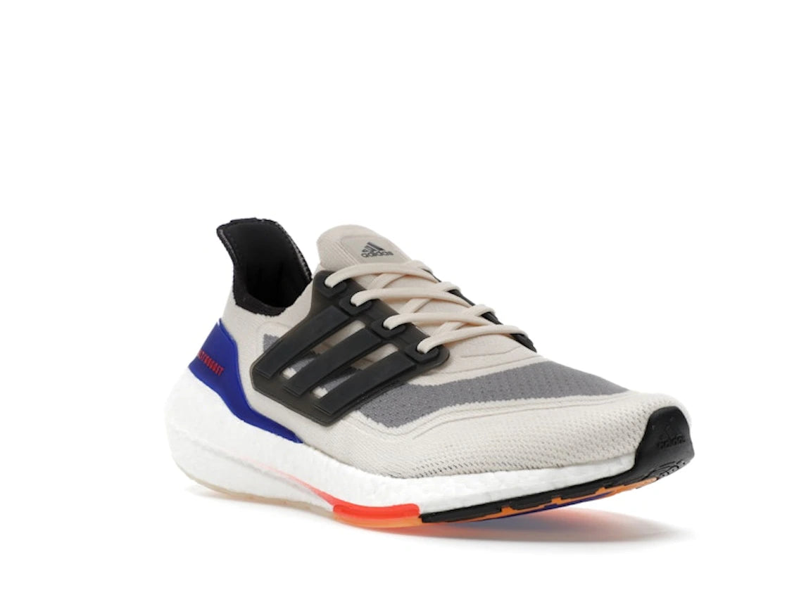 adidas Ultra Boost 21 Wonder White Carbon - vue secondaire A